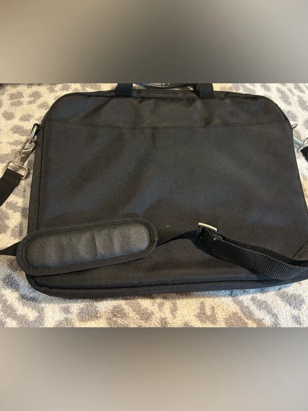Samsonite Black Men's Laptop Briefcase Shoulder Bag